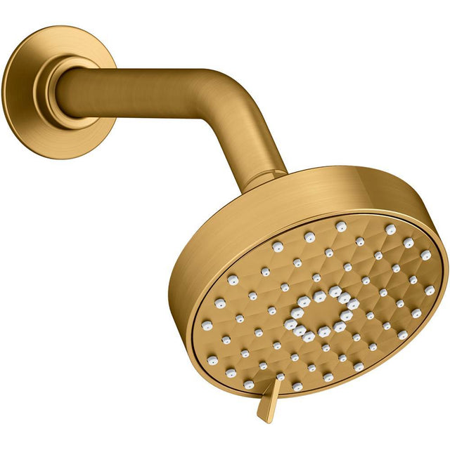 Kohler - Awaken G110 Three-function showerhead, 1.75 gpm - Vibrant Brushed Moderne Brass
