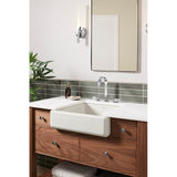 Components Deck-mount bath spout with Ribbon design