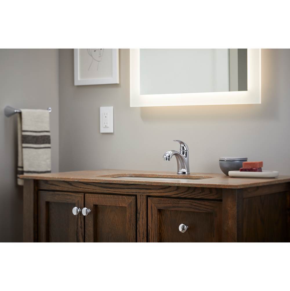 Kohler - Rutledge Nightlight ReadyLatch Quiet-CloseE round-front toilet seat - White