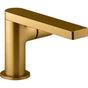 Kohler - Composed Single-handle bathroom sink faucet with Cylindrical handle, 1.2 gpm - Vibrant Brushed Moderne Brass