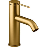 Kohler - Components Single-handle bathroom sink faucet, 1.2 gpm - Vibrant Brushed Moderne Brass