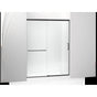 Kohler - Elate Tall 75-1/2'' H sliding shower door with 5/16''-thick glass - Matte Black