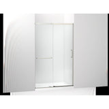 Kohler - Elate Sliding shower door, 75-1/2'' H x 44-1/4 - 47-5/8'' W, with heavy 5/16'' thick Crystal Clear glass - Matte Nickel