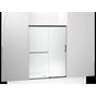 Kohler - Elate Sliding shower door, 70-1/2'' H x 50-1/4 - 53-5/8'' W, with 1/4'' thick Frosted glass - Matte Black