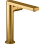Kohler - Composed Tall single-handle bathroom sink faucet with Cylindrical handle, 1.2 gpm - Vibrant Brushed Moderne Brass