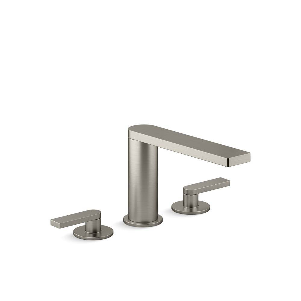 Kohler - Composed Deck-mount bath faucet with lever handles - Vibrant Brushed Nickel