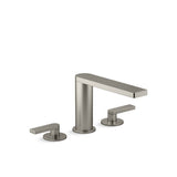 Kohler - Composed Deck-mount bath faucet with lever handles - Vibrant Brushed Nickel