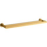 Kohler - Composed 24'' double towel bar - Vibrant Brushed Moderne Brass