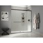 Kohler - Elate Sliding shower door, 75-1/2'' H x 68-1/4 - 71-5/8'' W, with heavy 5/16'' thick Crystal Clear glass - Matte Black