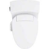 San Souci Hidden cord one-piece compact elongated toilet with concealed trapway, 1.28 gpf toilet