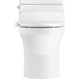San Souci Hidden cord one-piece compact elongated toilet with concealed trapway, 1.28 gpf toilet
