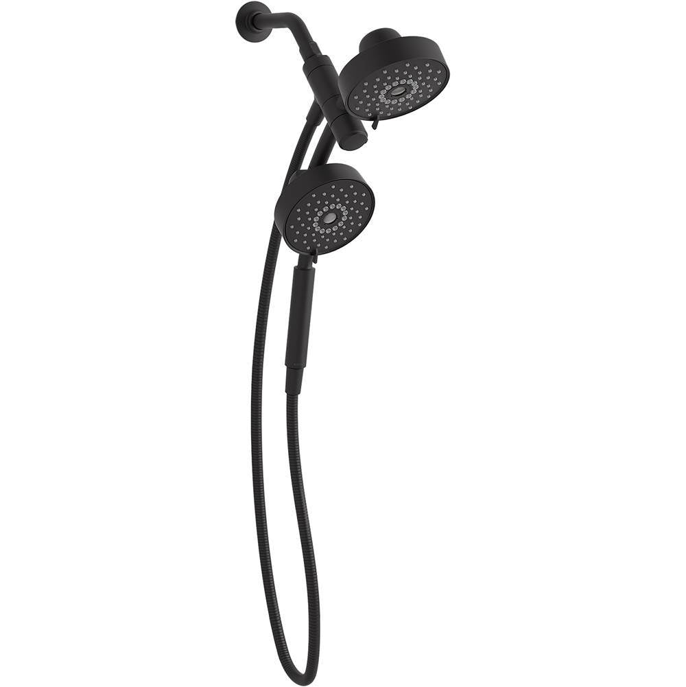 Kohler - Purist 2-in-1 multifunction 1.75 gpm shower combo kit - Matte Black