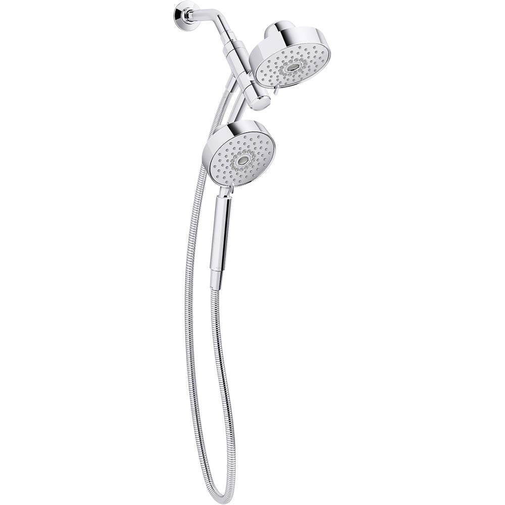 Kohler - Purist 2-in-1 multifunction 1.75 gpm shower combo kit - Polished Chrome