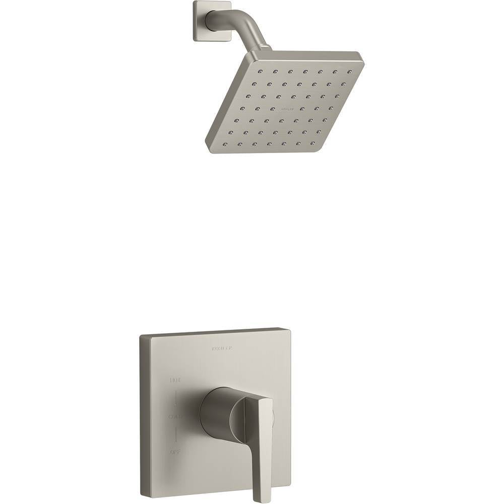 Kohler - Honesty Rite-Temp shower trim kit, 1.75 gpm - Vibrant Brushed Nickel