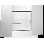 Kohler - Elate Sliding bath door, 56-3/4'' H x 56-1/4 - 59-5/8'' W with heavy 5/16'' thick Crystal Clear glass with privacy band - Matte Black