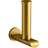 Kohler - Avid Vertical toilet paper holder - Vibrant Brushed Moderne Brass