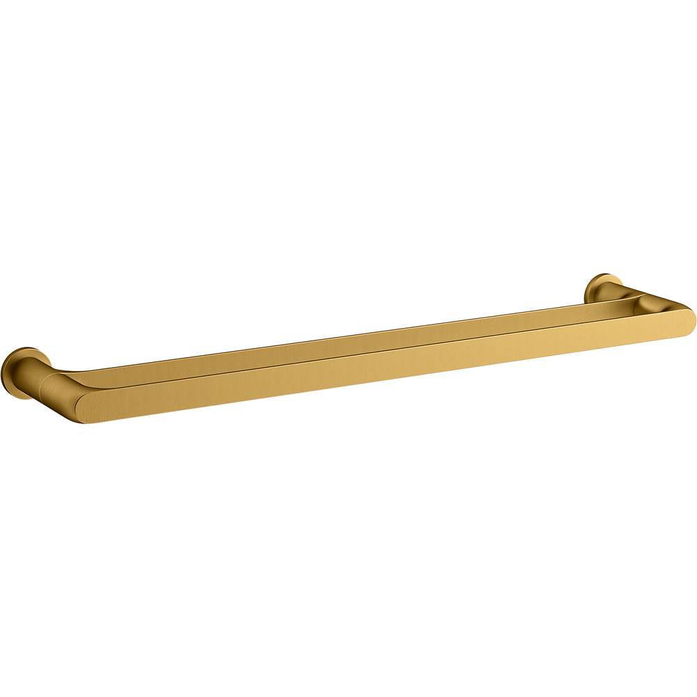 Kohler - Avid 24'' double towel bar - Vibrant Brushed Moderne Brass