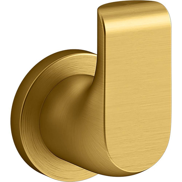 Kohler - Avid Robe hook - Vibrant Brushed Moderne Brass