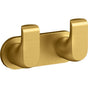 Kohler - Avid Double robe hook - Vibrant Brushed Moderne Brass