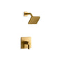 Kohler - Parallel Rite-Temp shower trim kit, 2.5 gpm - Vibrant Brushed Moderne Brass