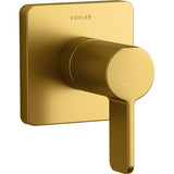 Kohler - Parallel Transfer valve trim - Vibrant Brushed Moderne Brass
