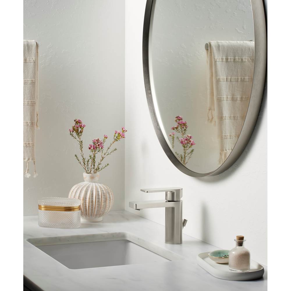 Parallel Single-handle bathroom sink faucet, 1.0 gpm