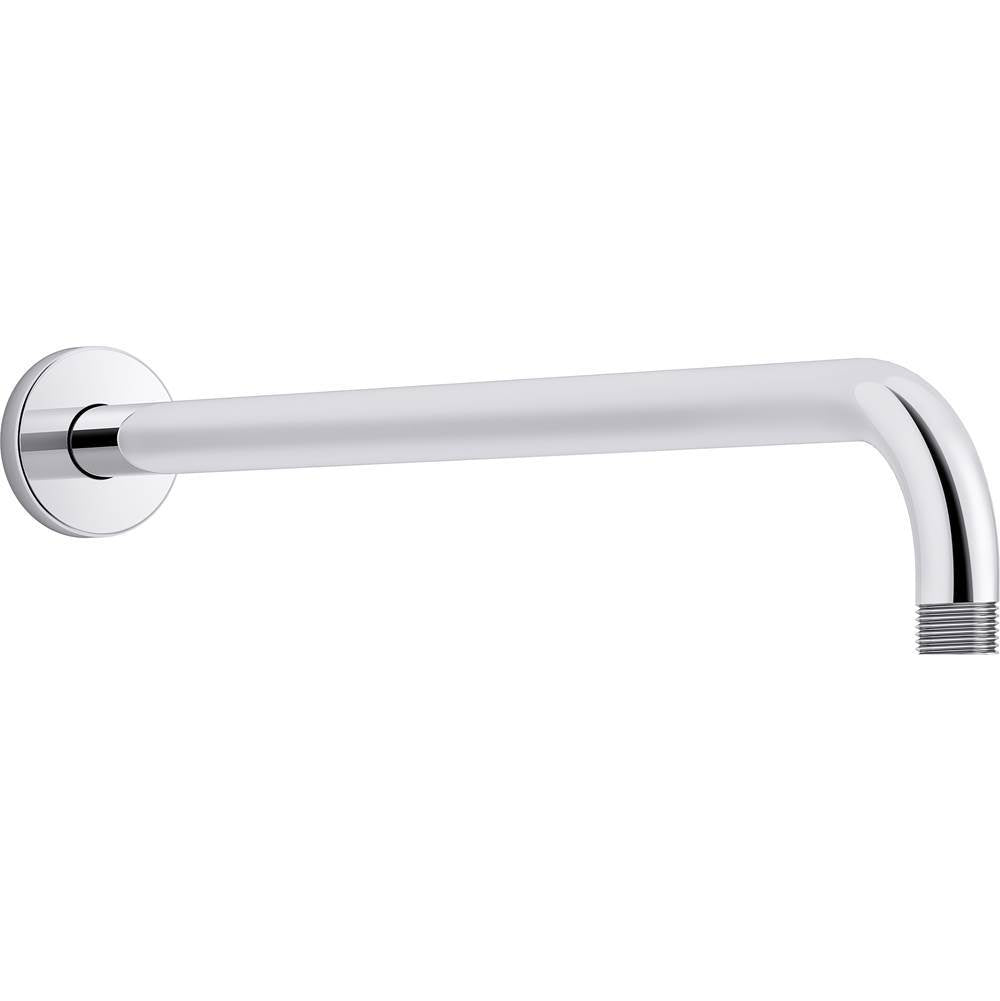 Kohler - Statement 19'' wall-mount single-function rainhead arm and flange - Polished Chrome