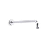 Kohler - Statement 19'' wall-mount single-function rainhead arm and flange - Vibrant Titanium