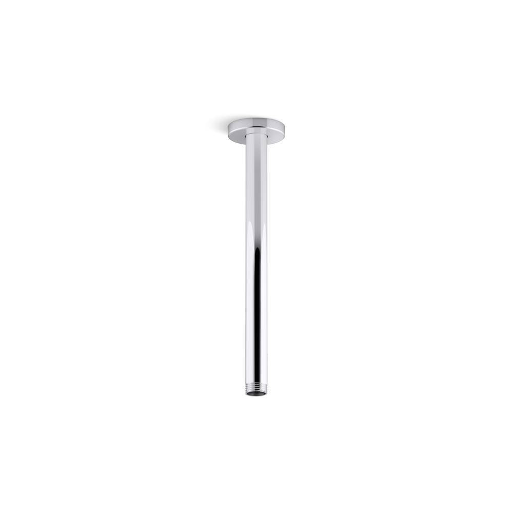 Kohler - Statement 12'' ceiling-mount single-function rainhead arm and flange - Vibrant Titanium