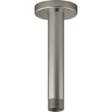 Kohler - Statement 6'' ceiling-mount single-function rainhead arm and flange - Vibrant Brushed Nickel