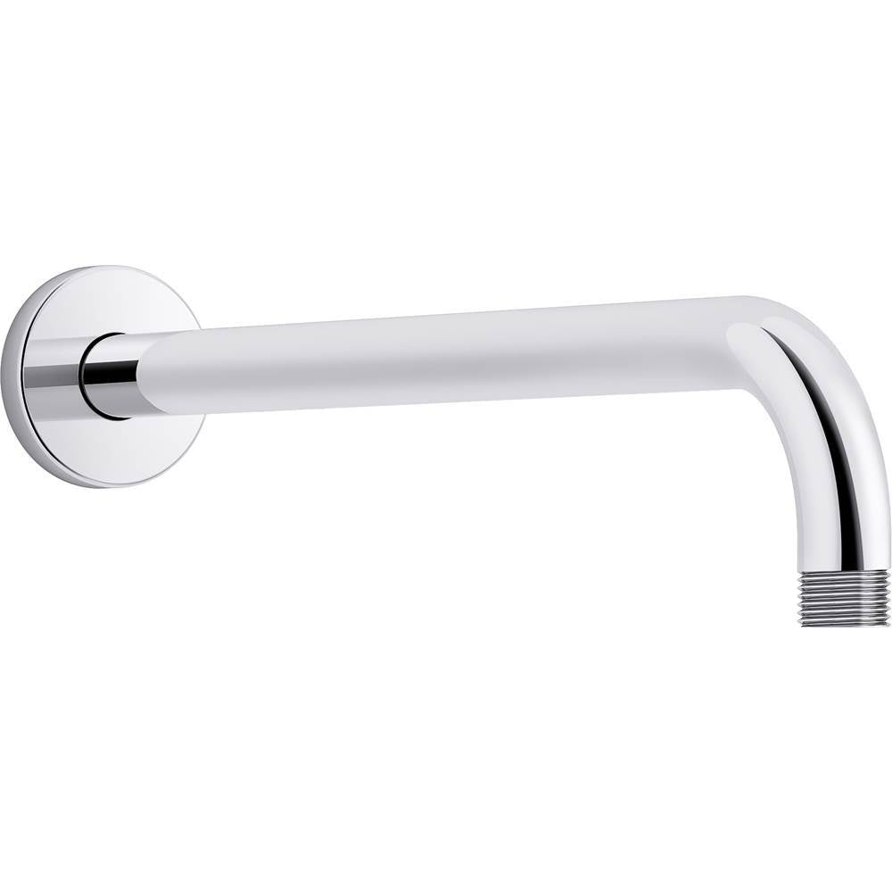 Kohler - Statement 15-1/2'' wall-mount single-function rainhead arm and flange - Polished Chrome