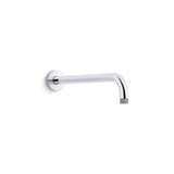Kohler - Statement 15-1/2'' wall-mount single-function rainhead arm and flange - Vibrant Titanium