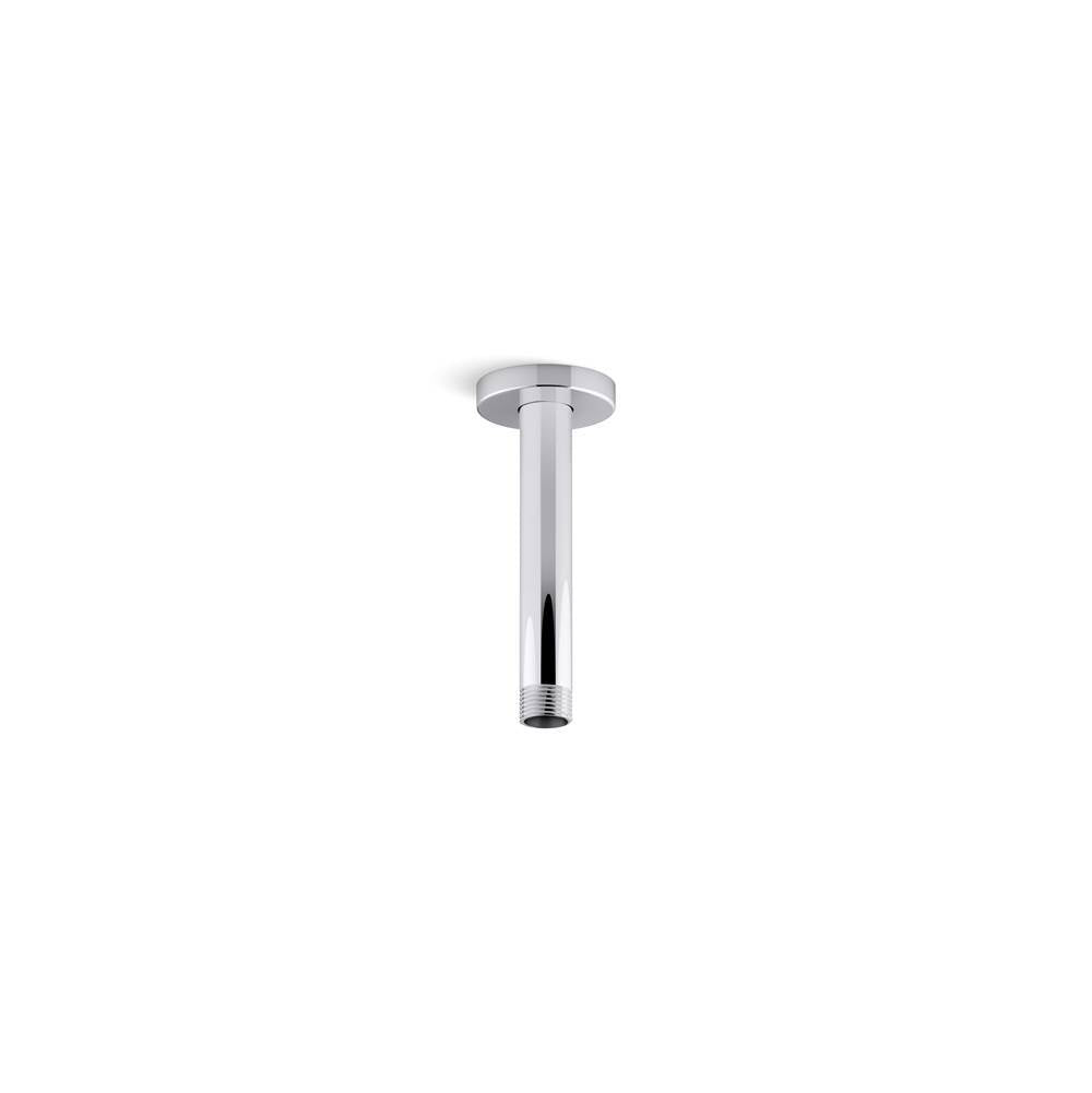 Kohler - Statement 6'' ceiling-mount single-function rainhead arm and flange - Vibrant Titanium