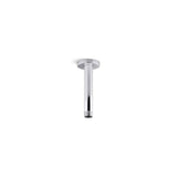Kohler - Statement 6'' ceiling-mount single-function rainhead arm and flange - Vibrant Titanium