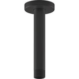 Kohler - Statement 6'' ceiling-mount single-function rainhead arm and flange - Matte Black