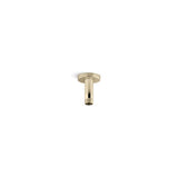 Statement 3'' ceiling-mount single-function rainhead arm and flange