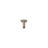 Statement 3'' ceiling-mount single-function rainhead arm and flange