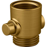 Kohler - Statement ADA handshower hose adapter - Vibrant Brushed Moderne Brass