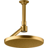 Kohler - Statement Open Rain iconic single-function rainhead, 2.5 gpm - Vibrant Brushed Moderne Brass