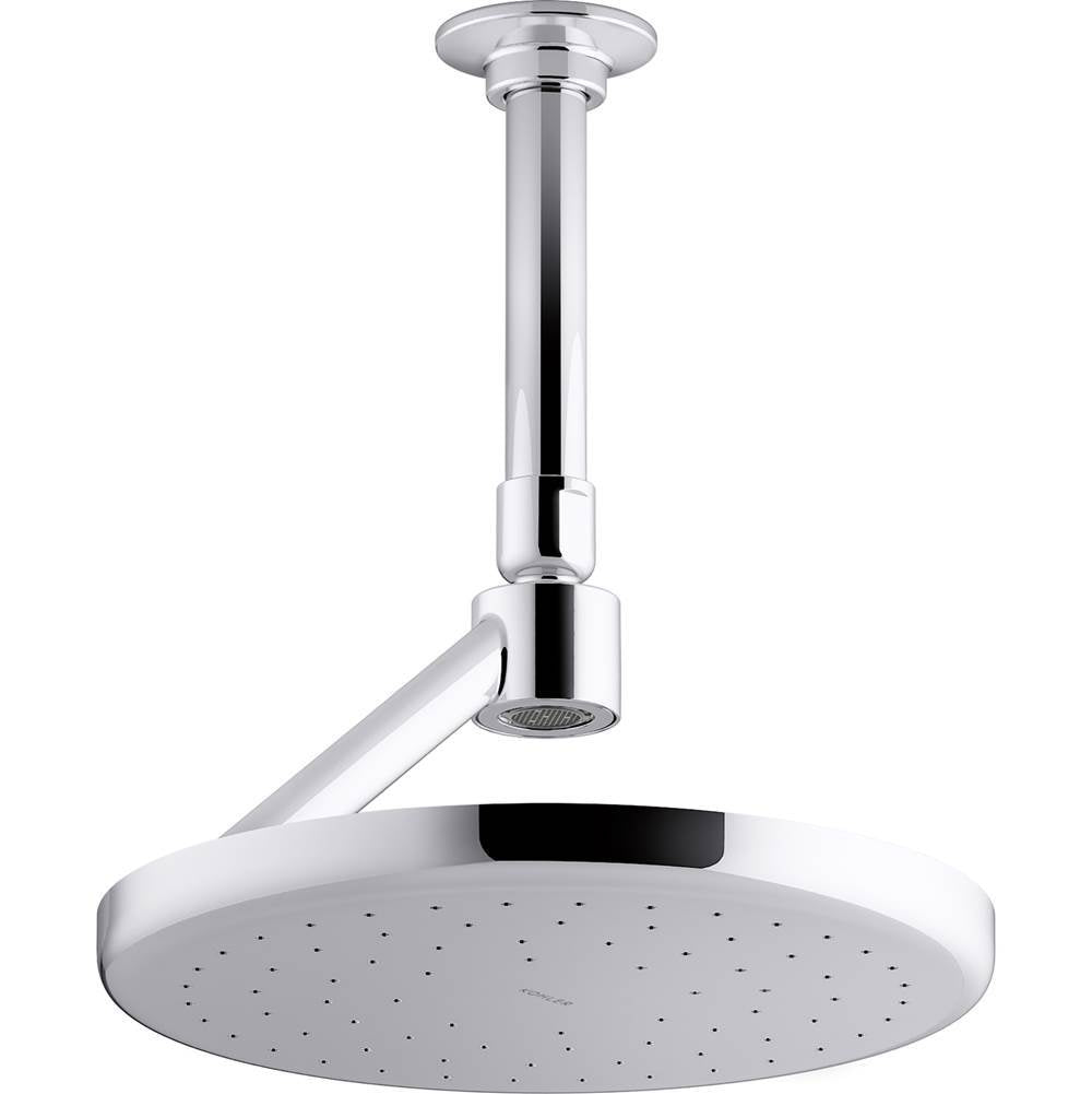 Kohler - Statement Open Rain iconic round 9'' single-function rainhead, 1.75 gpm - Polished Chrome