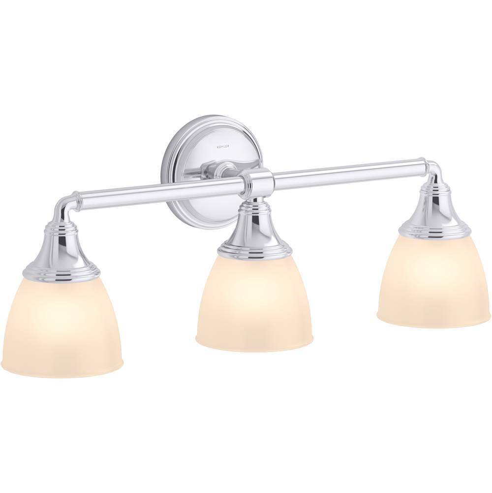 Kohler - Devonshire Three-light sconce - Polished Chrome