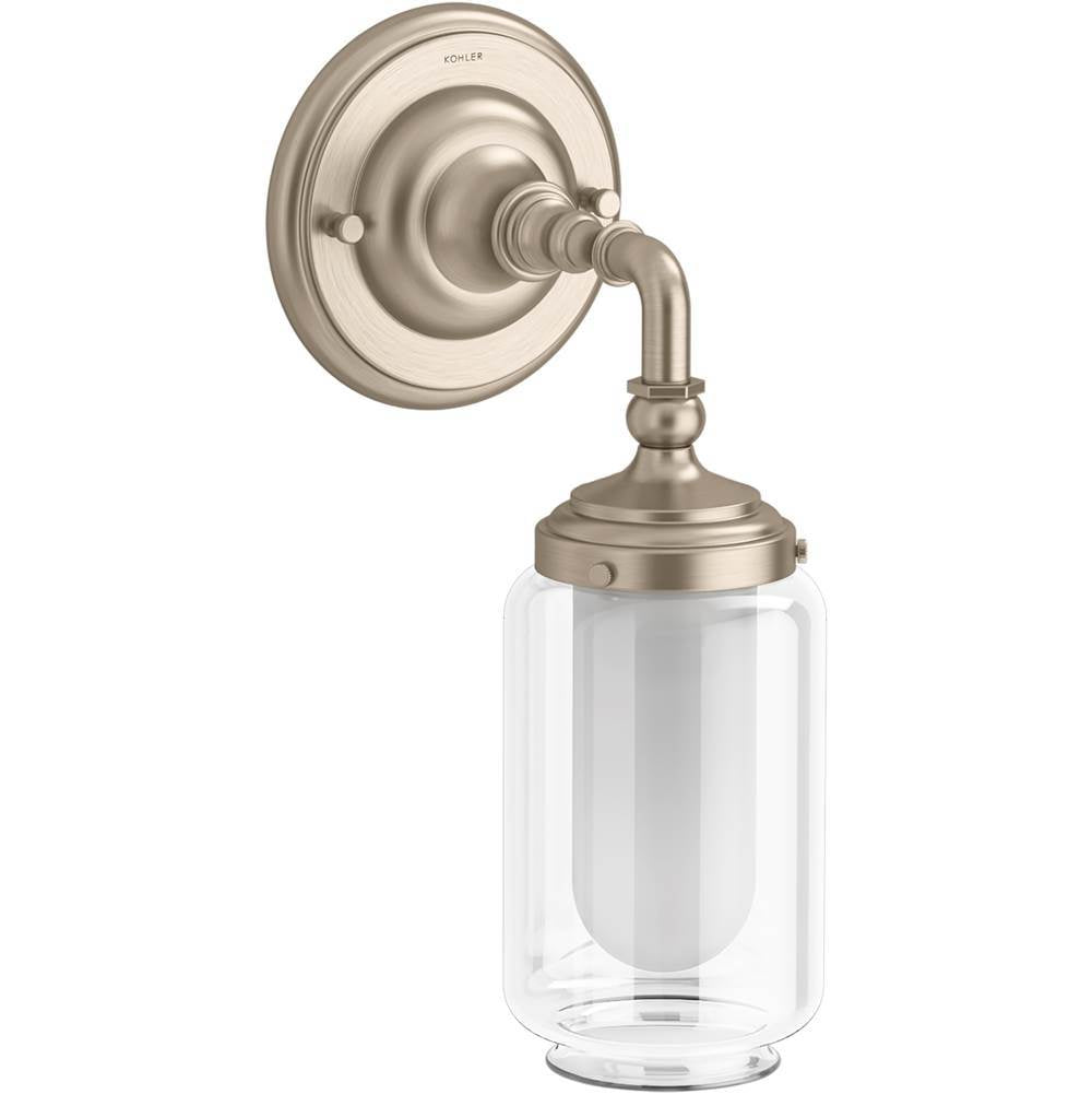 Kohler - Artifacts One-light sconce - Brushed Bronze