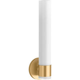 Kohler - Purist One-light sconce - Brushed Moderne Brass