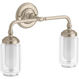 Kohler - Artifacts Two-light sconce - Brushed Bronze