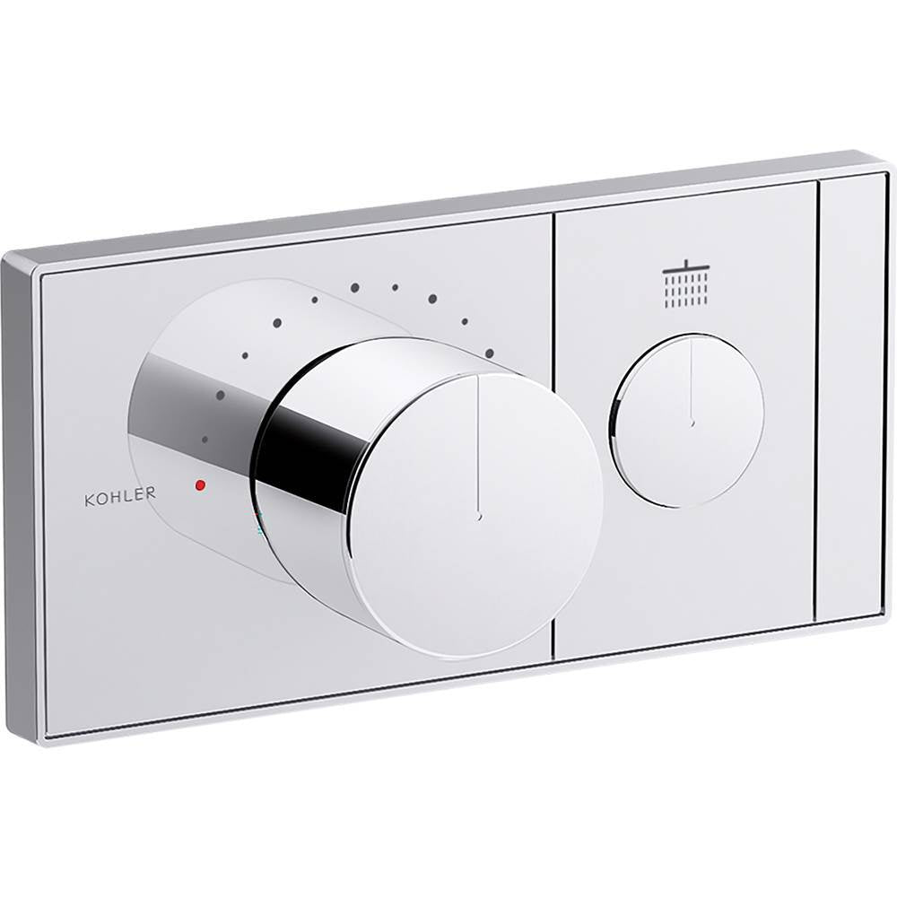 Kohler - Anthem One-outlet recessed mechanical thermostatic valve control - Polished Chrome