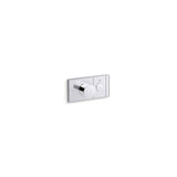 Kohler - Anthem One-outlet recessed mechanical thermostatic valve control - Vibrant Titanium