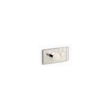 Kohler - Anthem One-outlet recessed mechanical thermostatic valve control - Vibrant Polished Nickel