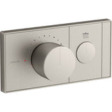 Kohler - Anthem One-outlet recessed mechanical thermostatic valve control - Vibrant Brushed Nickel