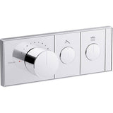 Kohler - Anthem Two-outlet recessed mechanical thermostatic valve control - Polished Chrome
