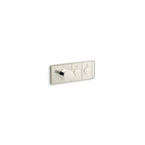 Kohler - Anthem Two-outlet recessed mechanical thermostatic valve control - Vibrant Polished Nickel
